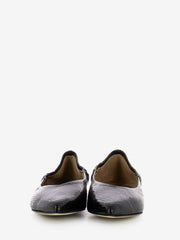 ANNA F. - Ballerine whips nero