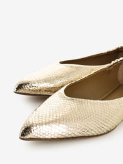 ANNA F. - Ballerine whips platino