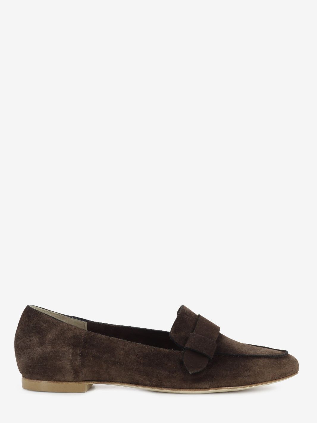 Mocassino Velour in suede caffè