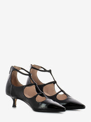 ANNA F. - Scarpe con tacco in nappa nero