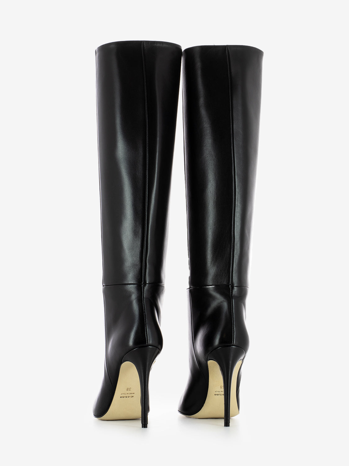 105 HEEL BOOT BLACK NAPPA 9757/410_BLK