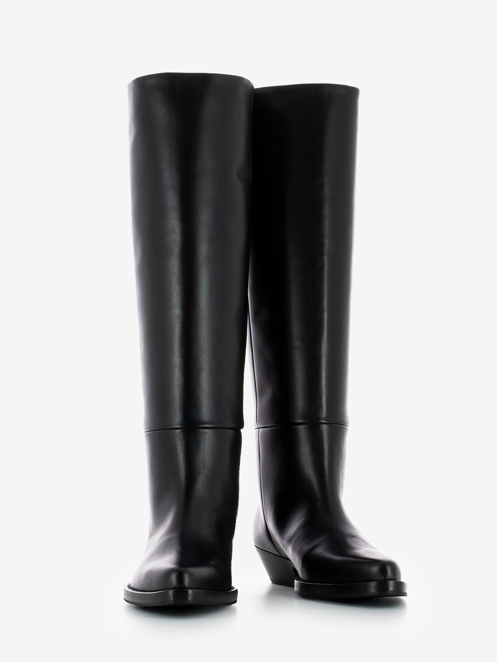 NATUR BLACK LEATHER TEXAN BOOT 9981/888_BLK