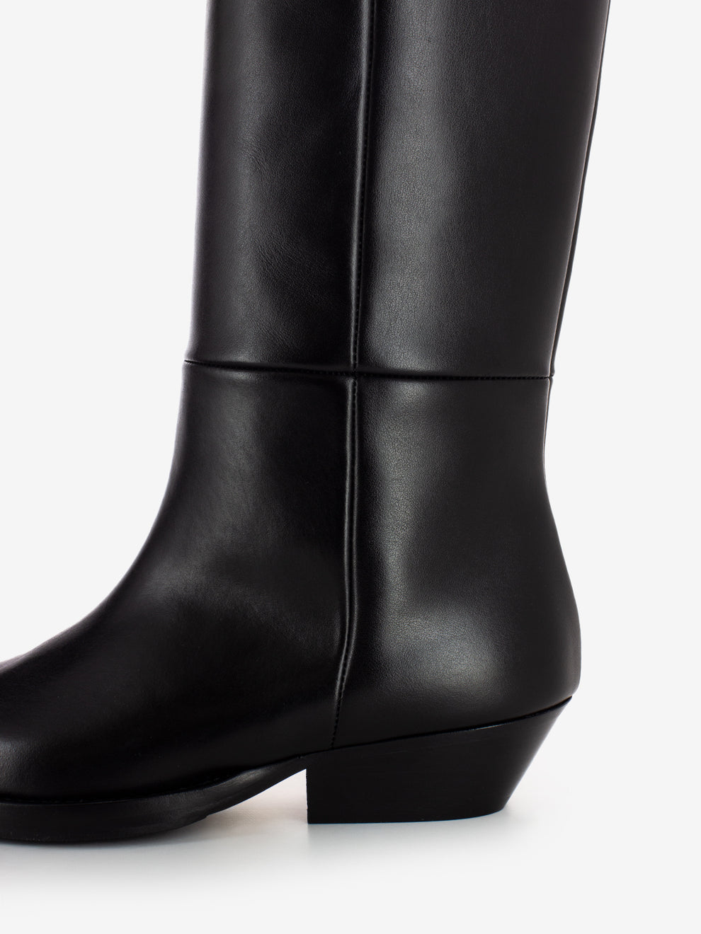 NATUR BLACK LEATHER TEXAN BOOT 9981/888_BLK