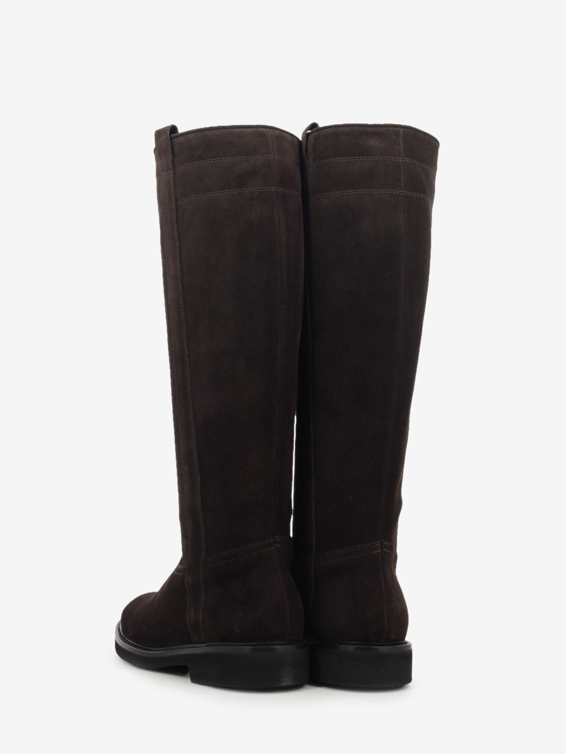 Stivali Velour in suede testa di moro