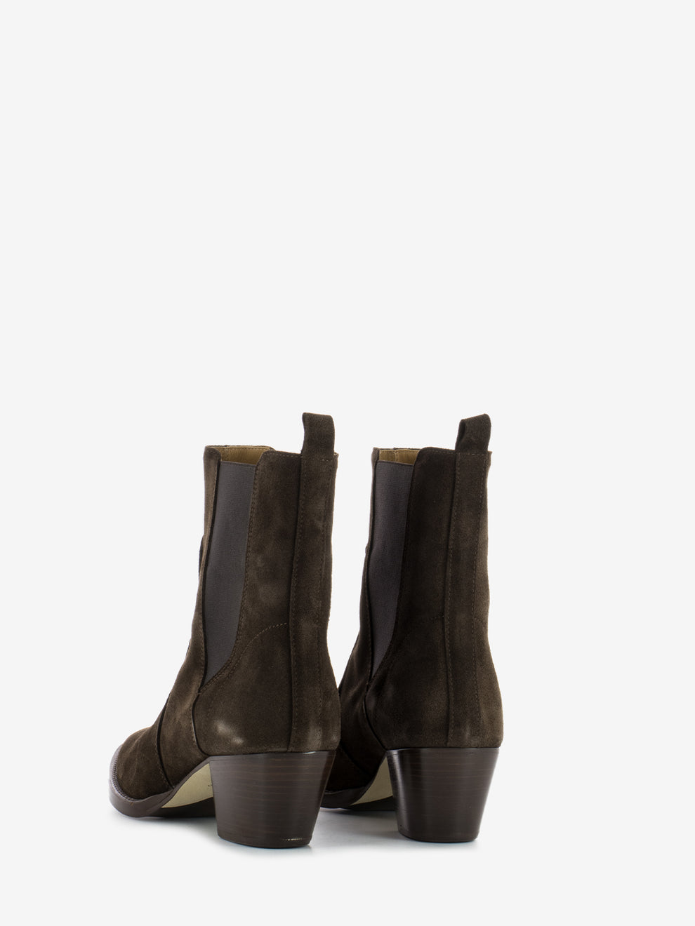 Texans with dark brown elastic
