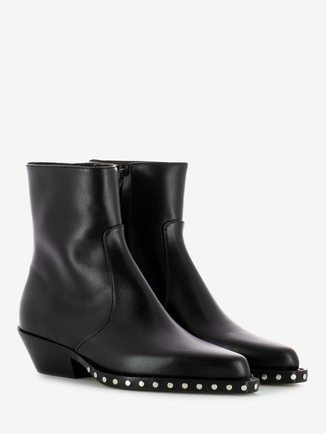 Texano Natur con borchie nero