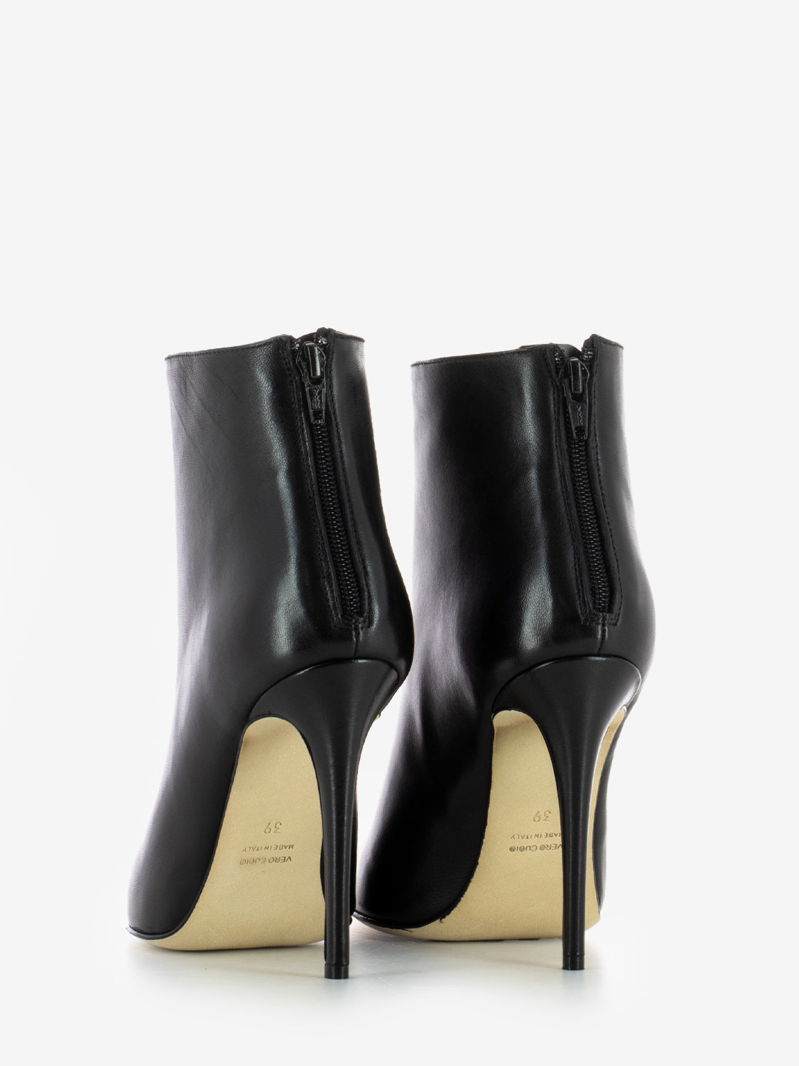 105 HEEL ANKLE BOOT NAPPA BLACK 9985/410_BLK