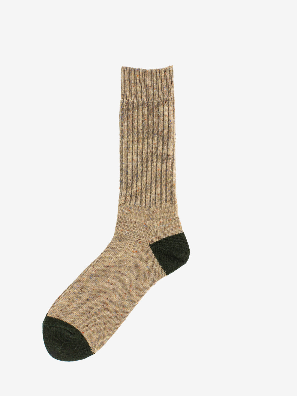 Calzini effetto melange beige