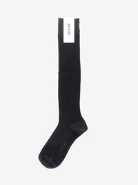 BERLIN LONG BLACK SOCK ANTJ0022_K01