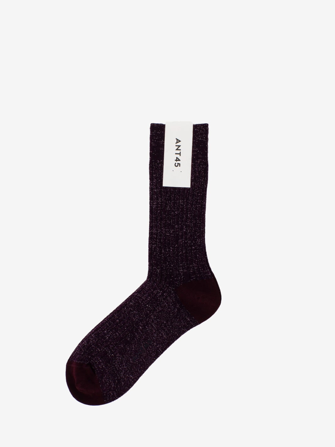 Cherry short burgundy socks