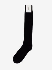 Calzini filo long black