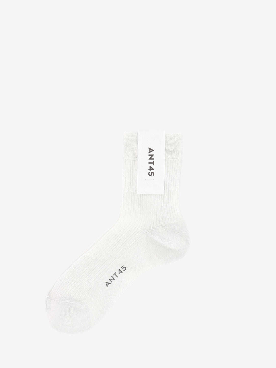 Ribbed Paje sock white