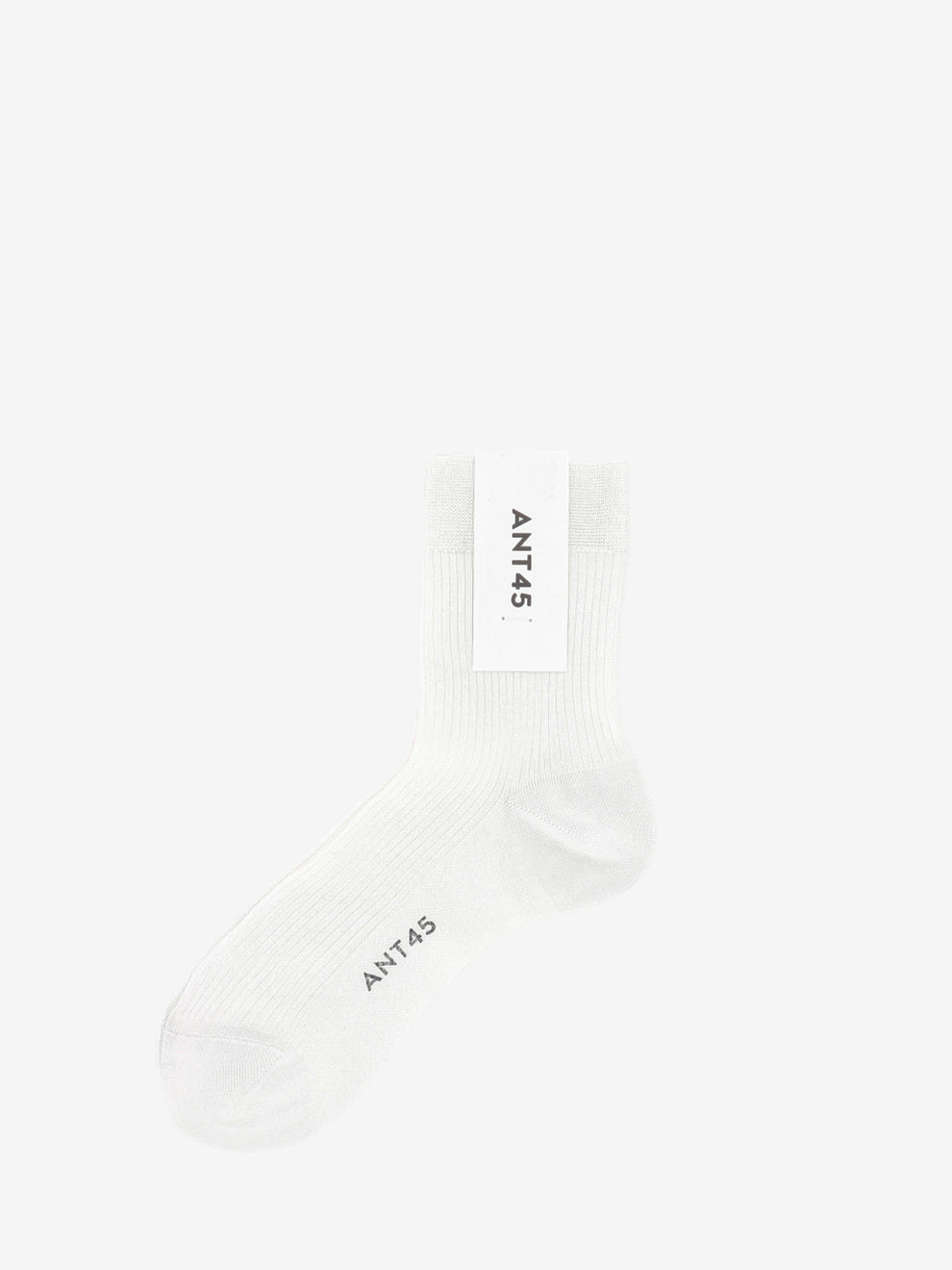 Ribbed Paje sock white