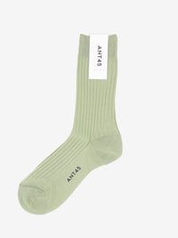 Urda ribbed socks light green
