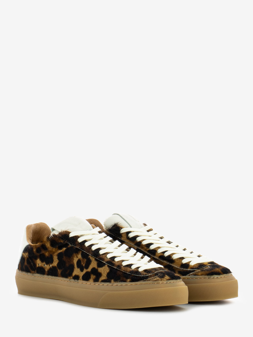 Sneakers in cavallino brown / animalier