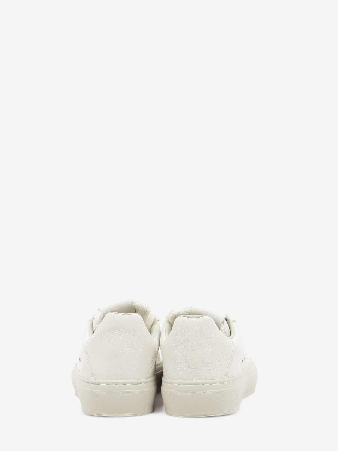 Doge milk leather sneakers