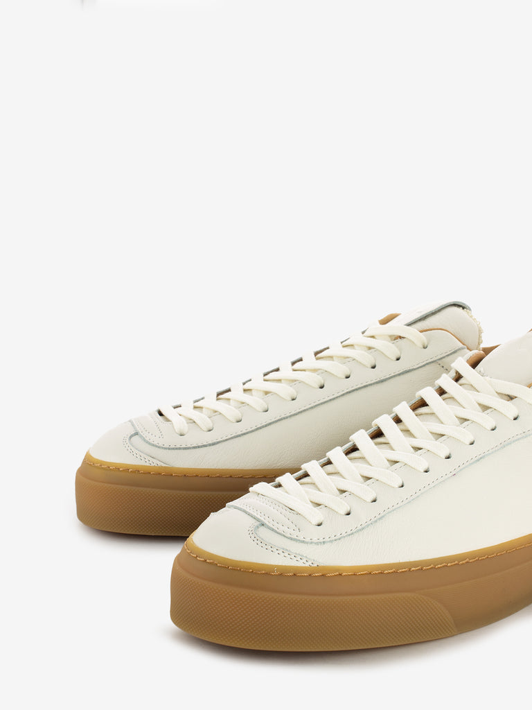 AQVA ALTA - Sneakers in pelle white / honey