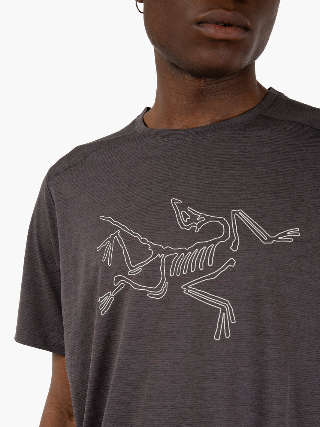 Cormac logo SS stone black heather