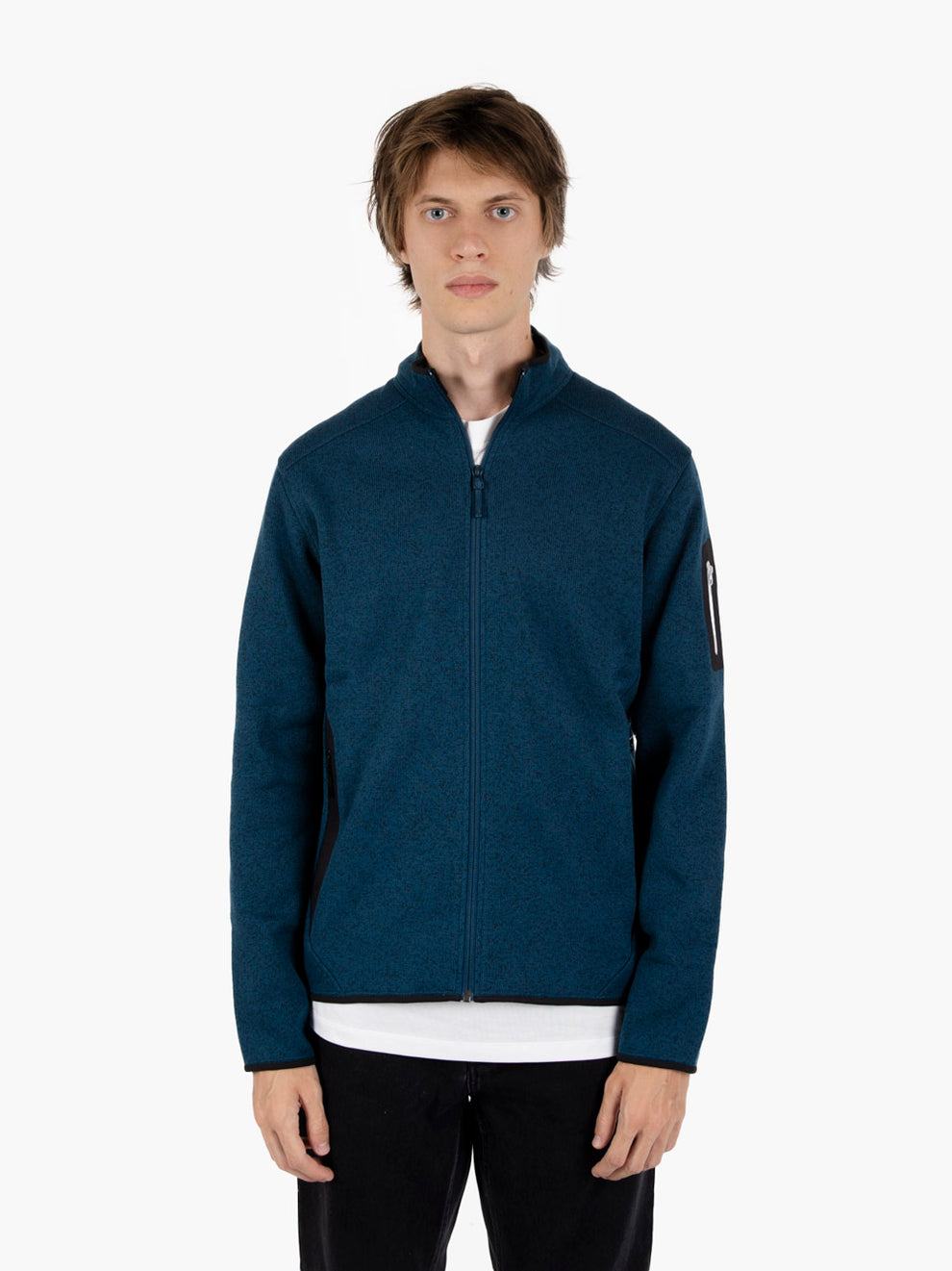 Covert cardigan M lodestar heather