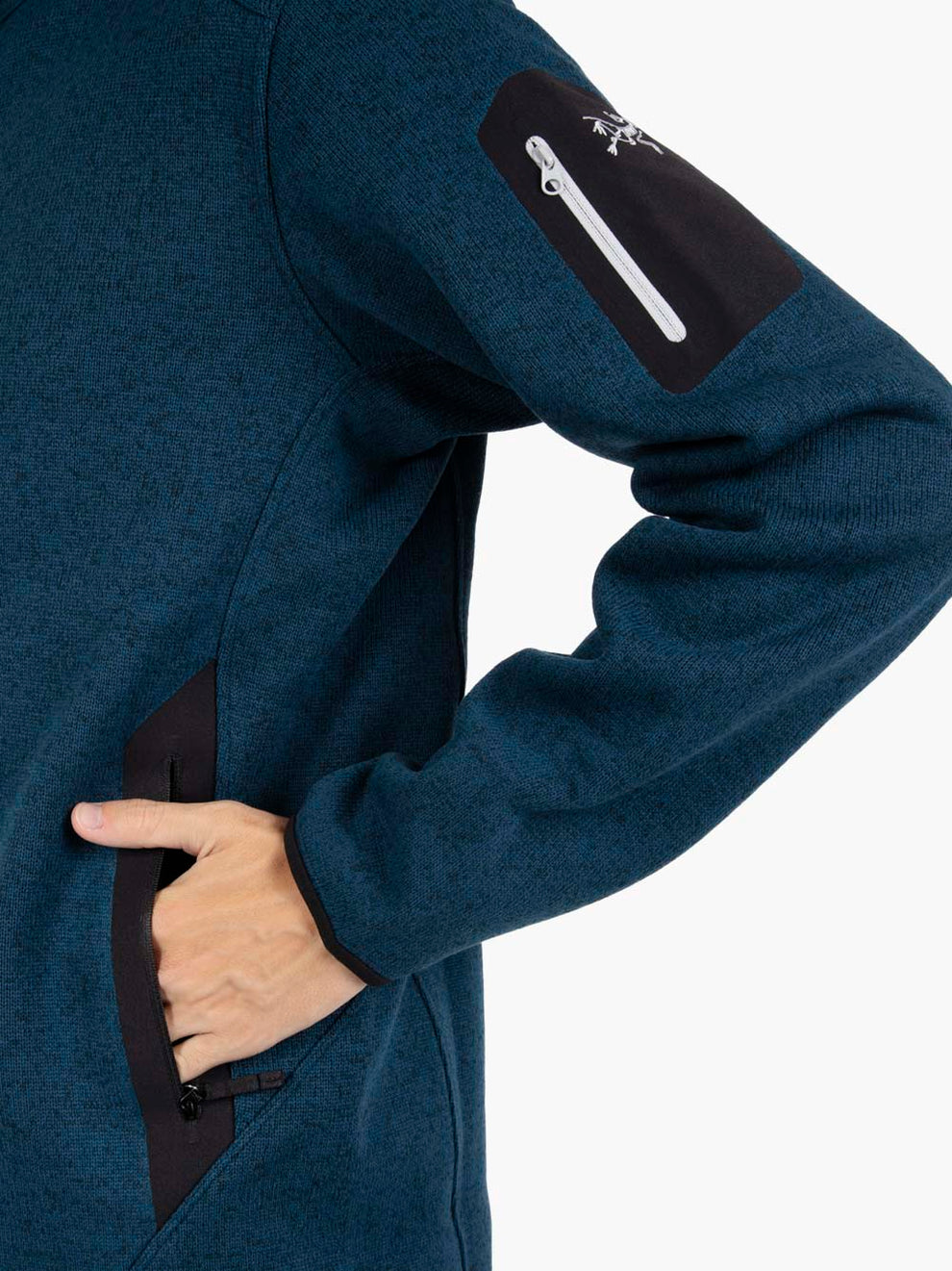 Covert cardigan M lodestar heather