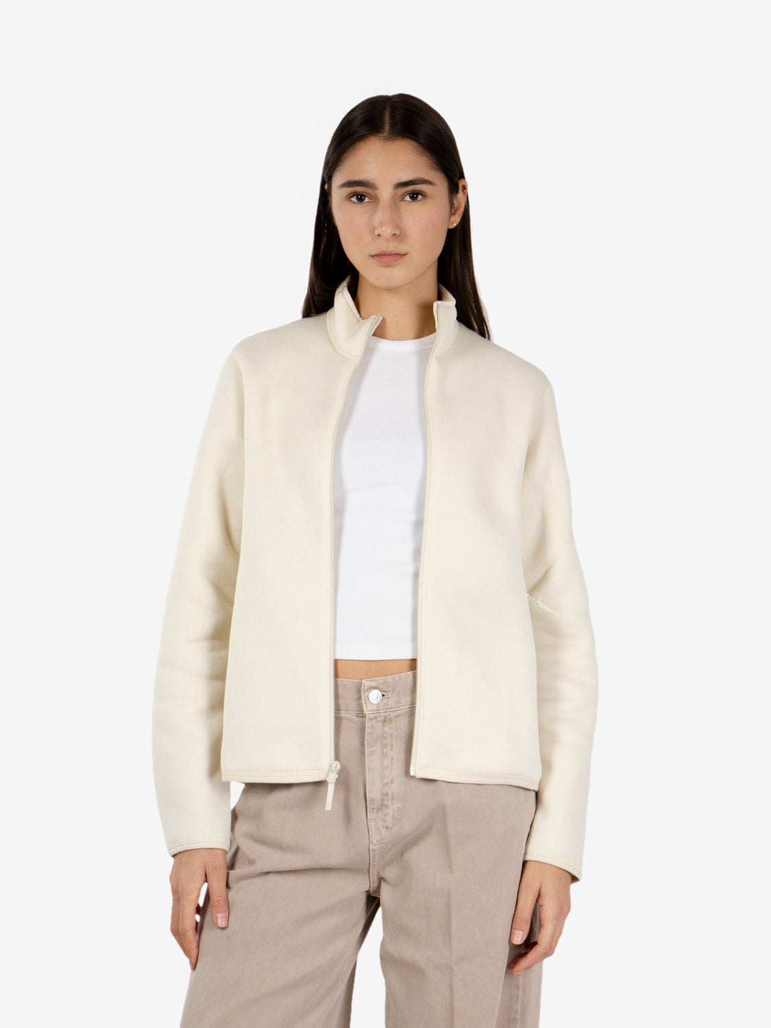 Covert cardigan W beige