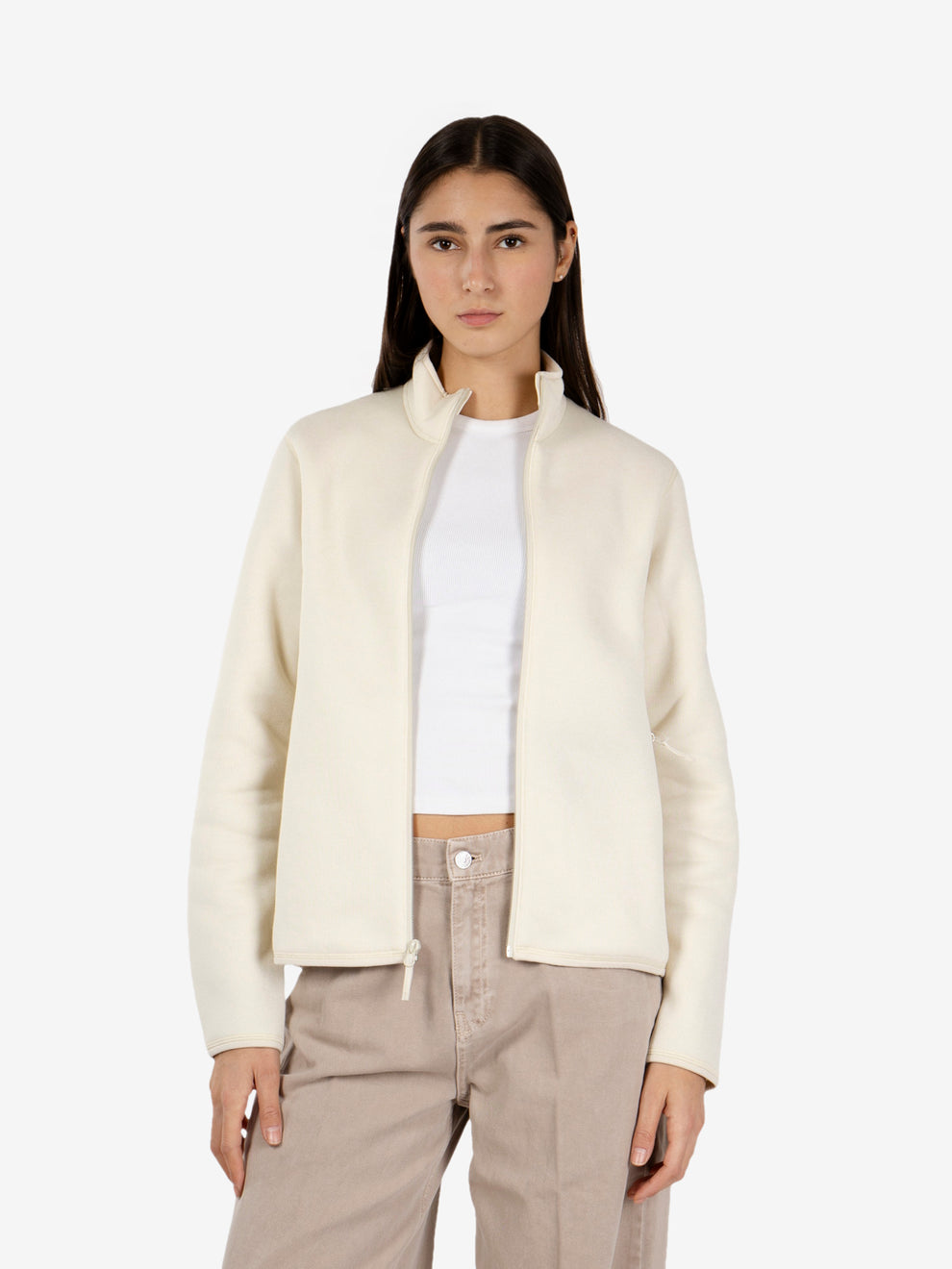 Covert cardigan W beige
