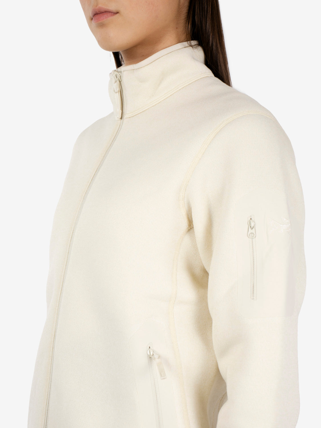 Covert cardigan W beige