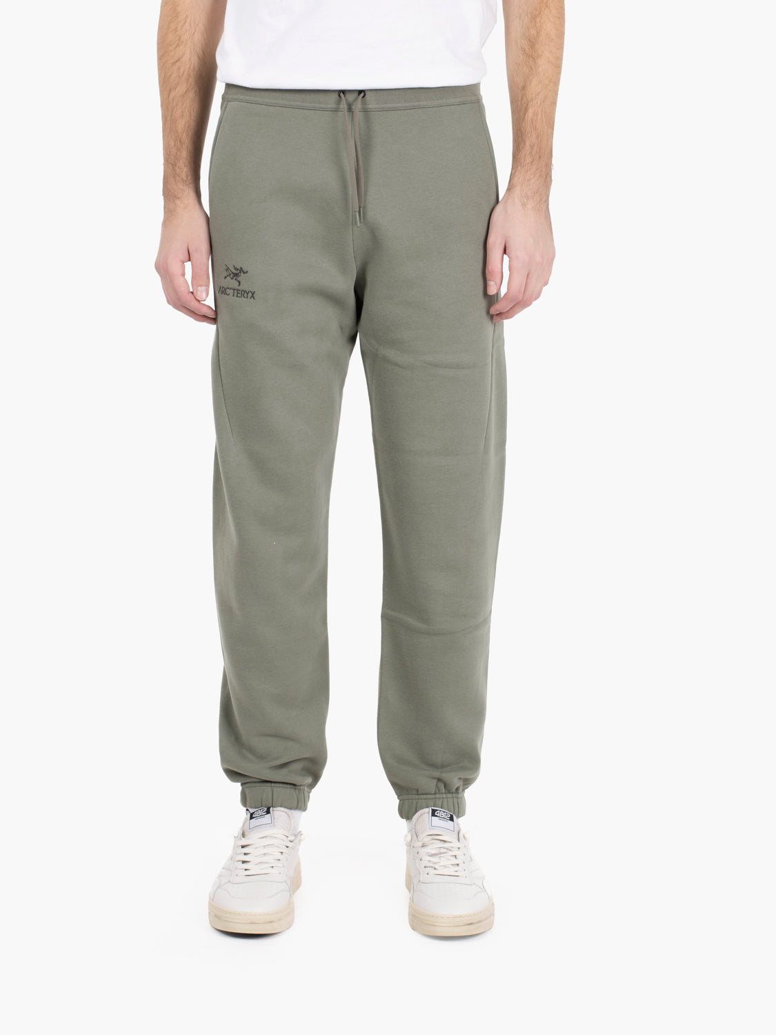 Emblem fleece jogger M forage
