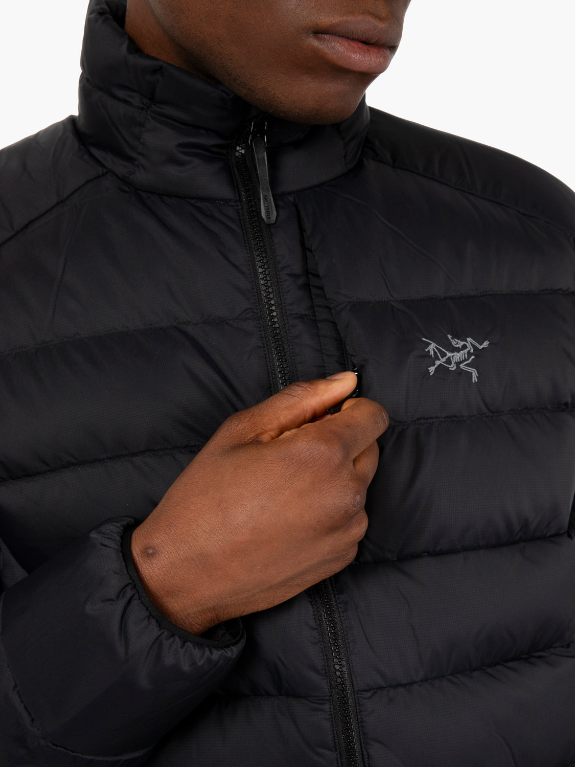 Thorium M black down jacket