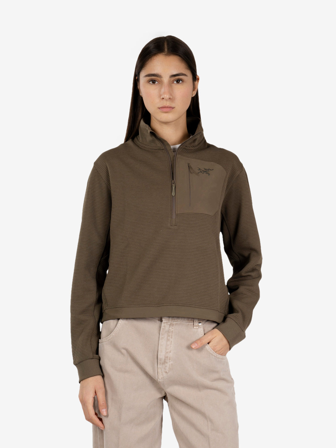 Olera zip neck W mongoose