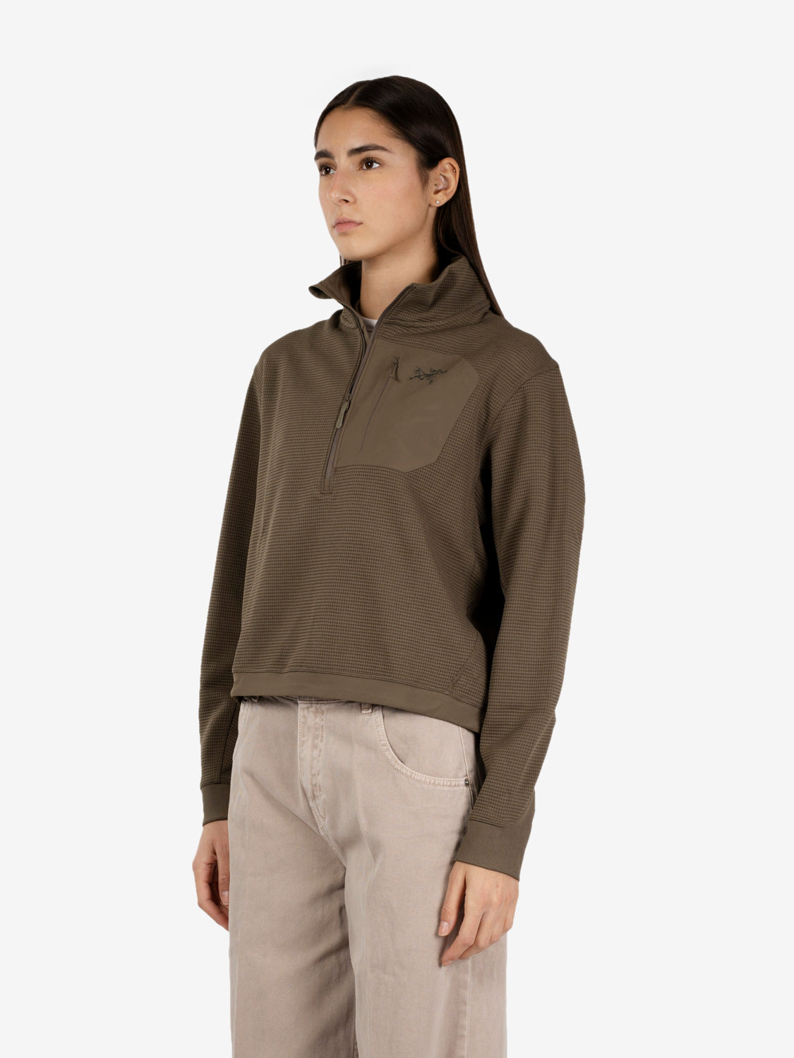 Olera zip neck W mongoose