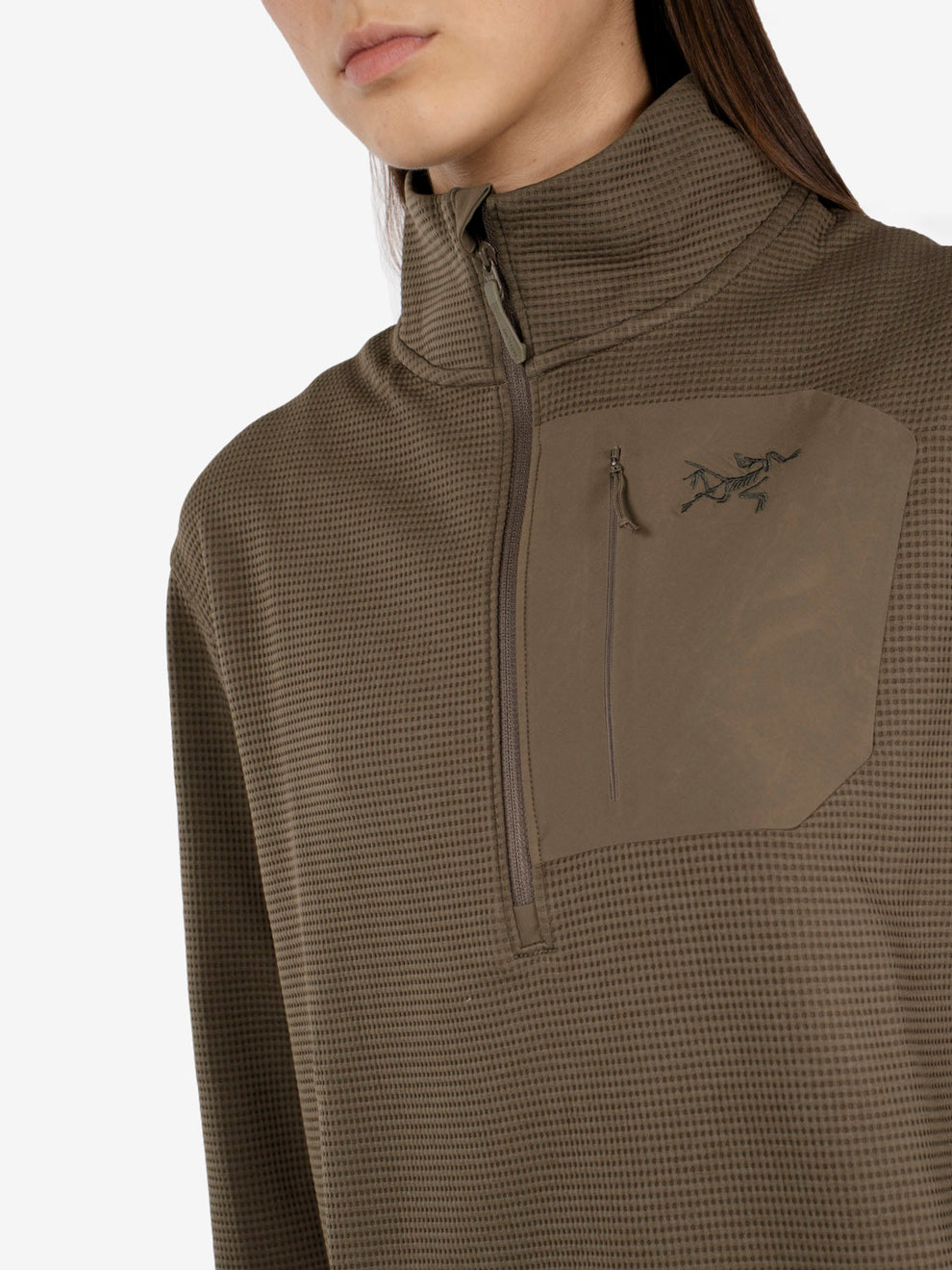 Olera zip neck W mongoose
