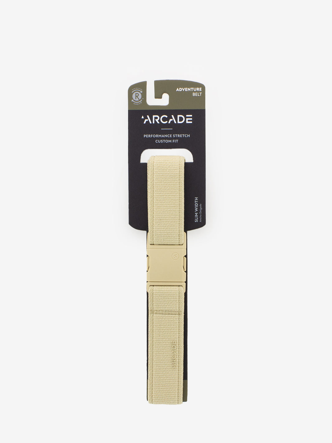 Cintura Carto slim khaki