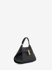 ARCADIA - Borsa a mano piccola 7431 in pelle nera