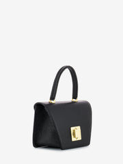 ARCADIA - Borsa a mano piccola 9018 Taus in pelle nera