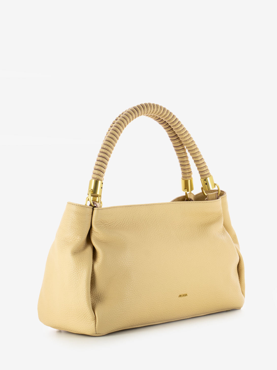 Egg leather bag