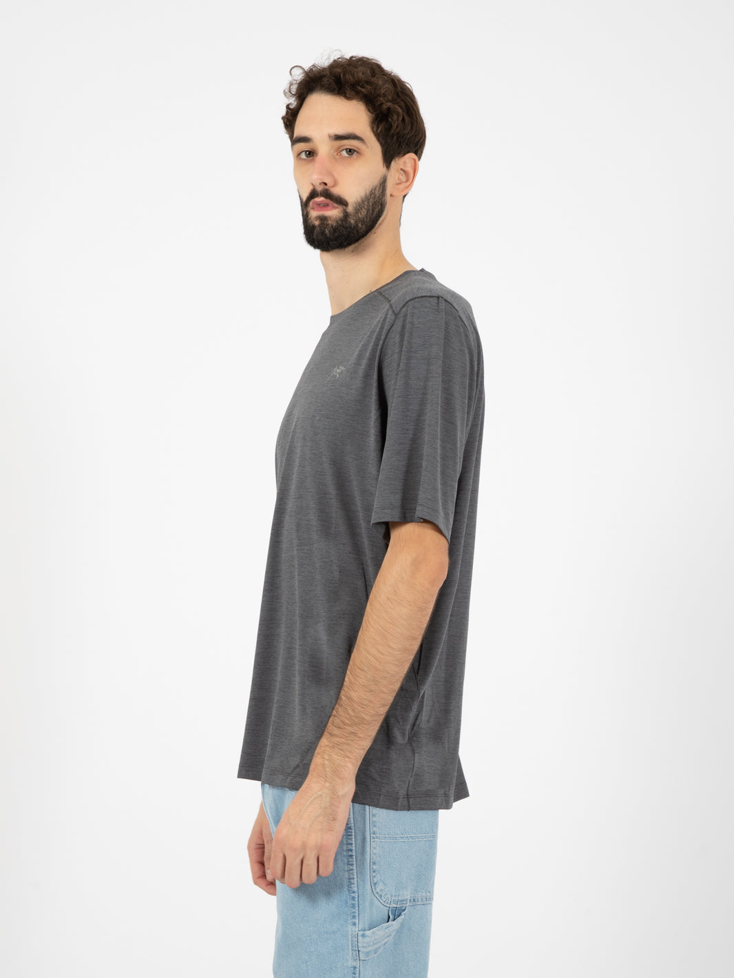 Cormac Crew Ss M Cloud Heather