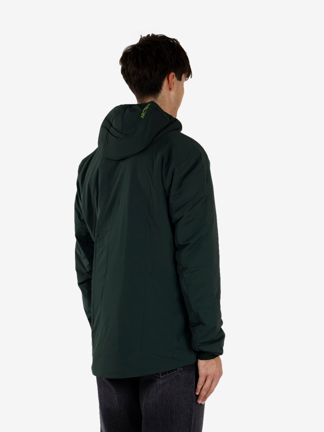 Giacca Proton Hoody M dark jade / mongoose
