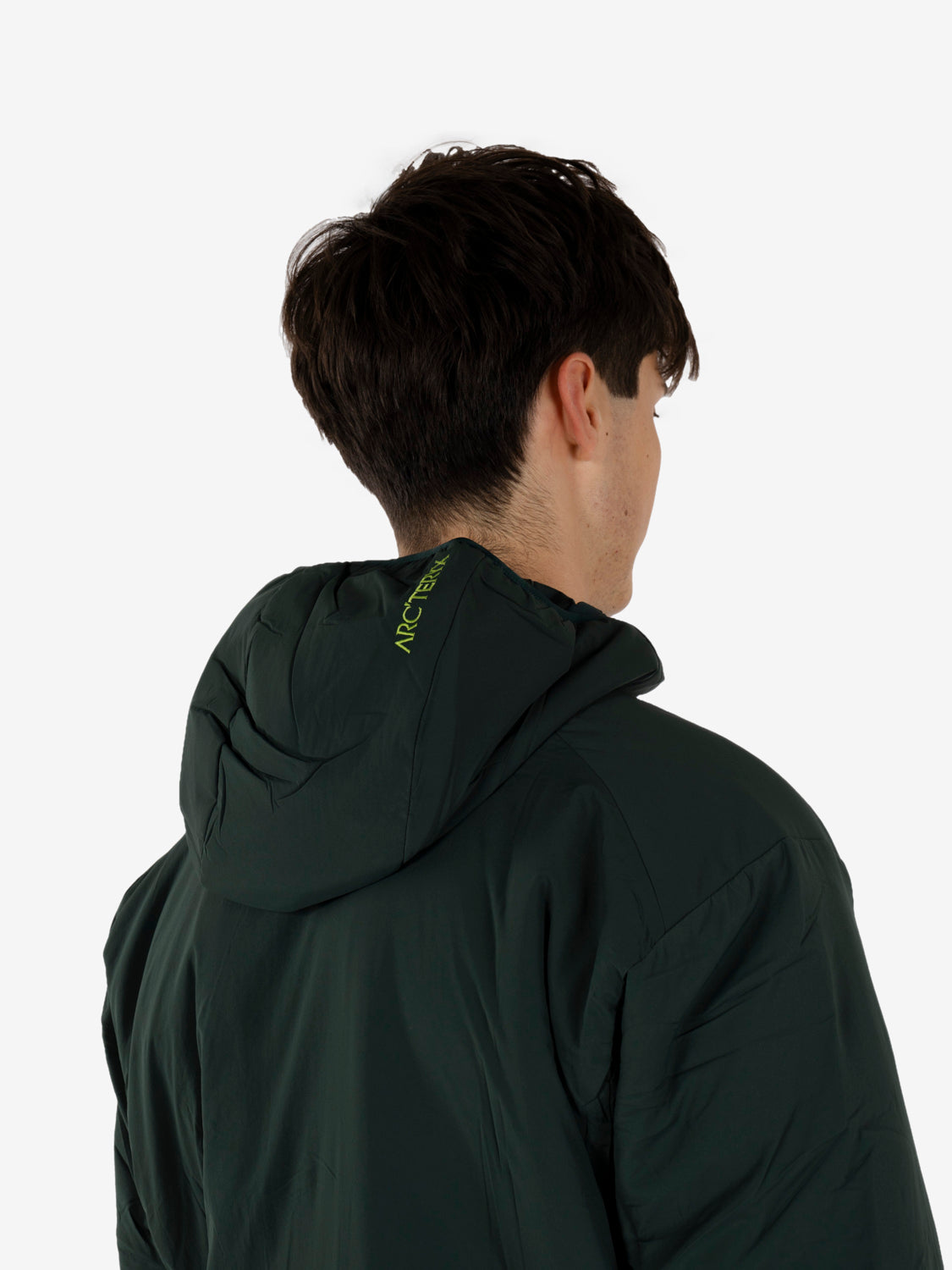 Giacca Proton Hoody M dark jade / mongoose