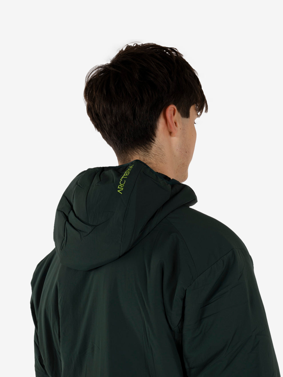 Giacca Proton Hoody M dark jade / mongoose