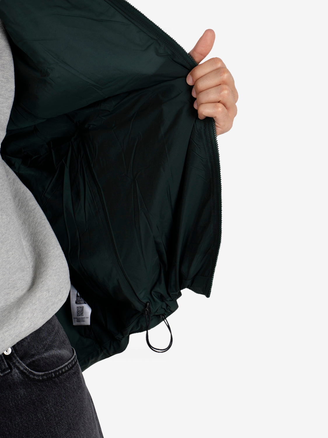 Giacca Proton Hoody M dark jade / mongoose