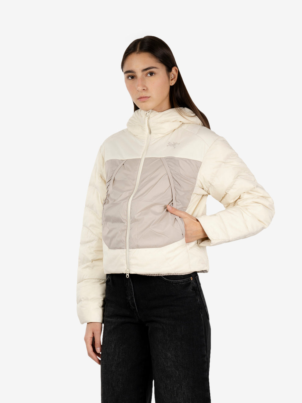 Omineca Short jacket W sea salt / rune