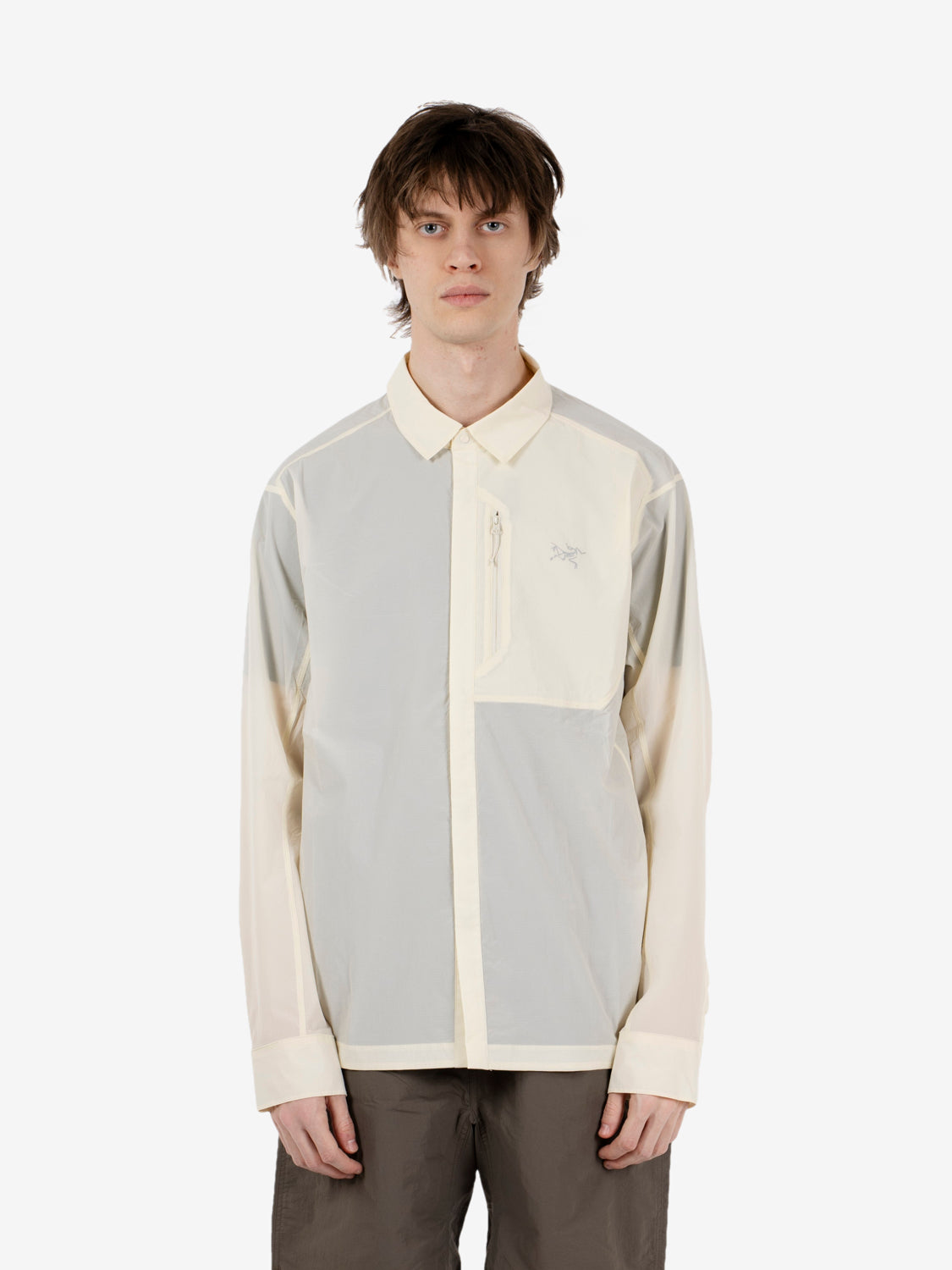 Ossa overshirt M sea salt