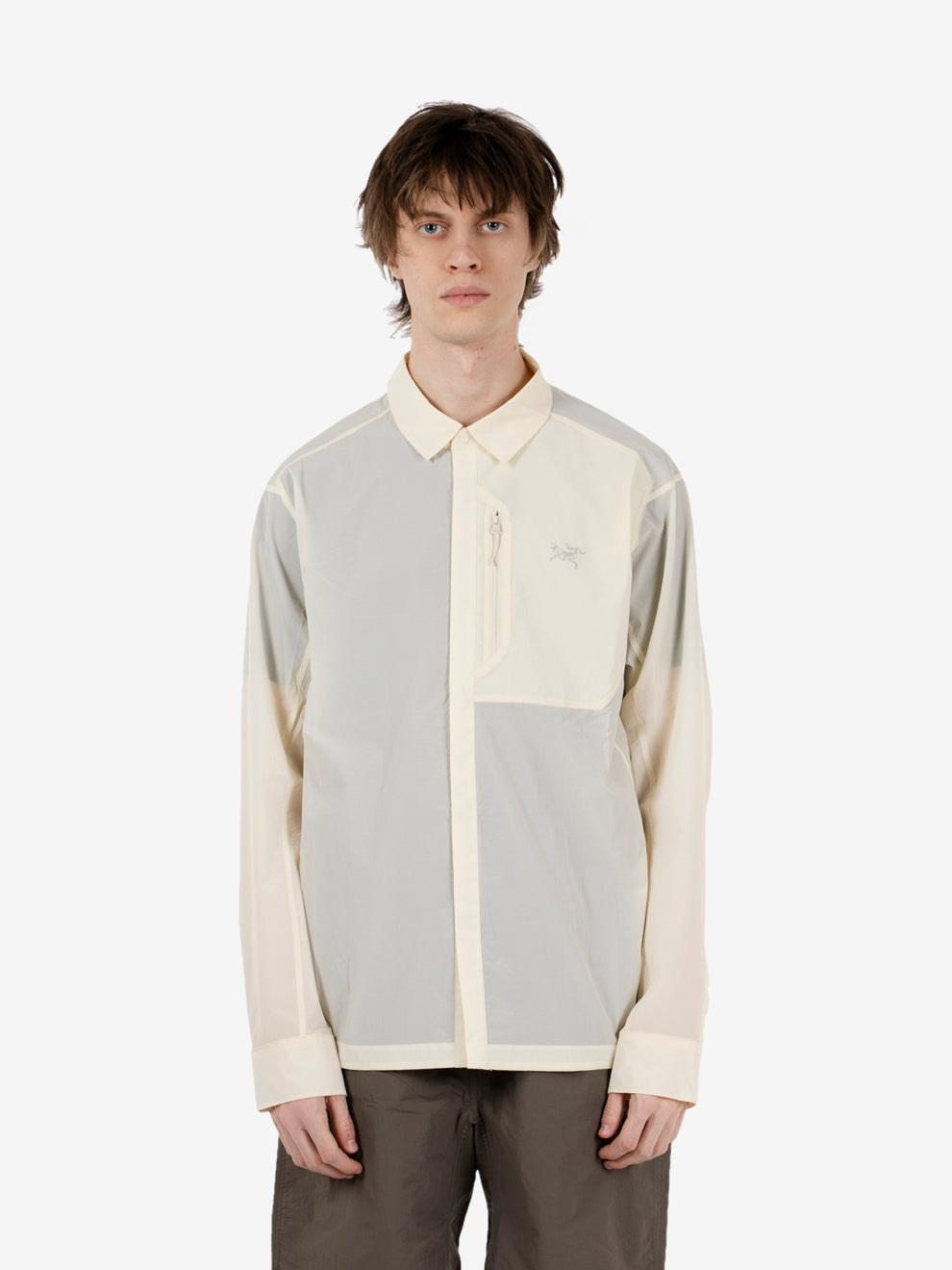 Ossa overshirt M sea salt
