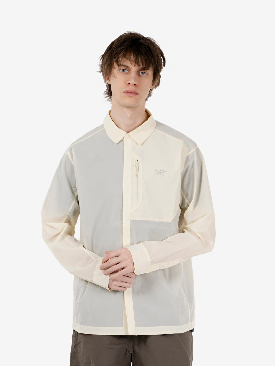 Ossa overshirt M sea salt
