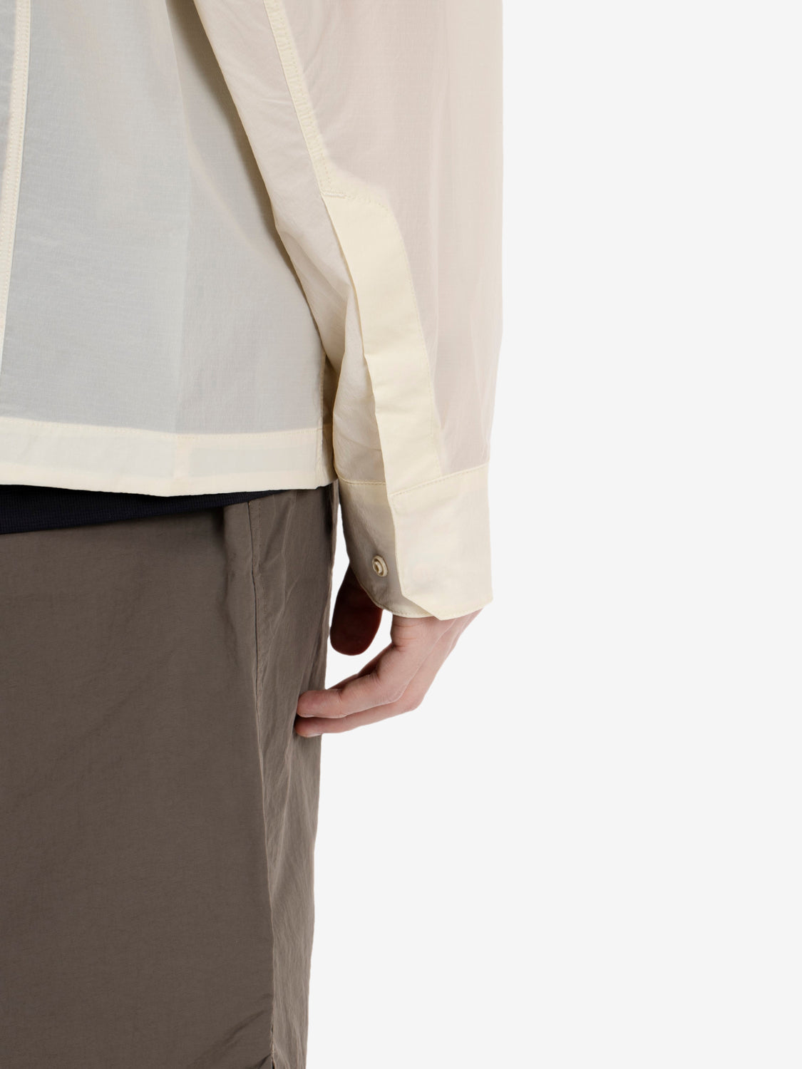 Ossa overshirt M sea salt