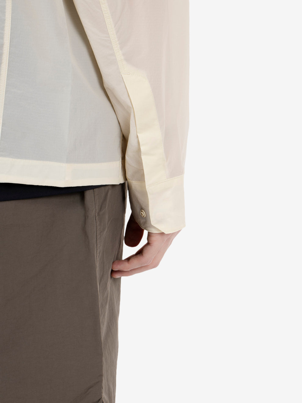 Ossa overshirt M sea salt