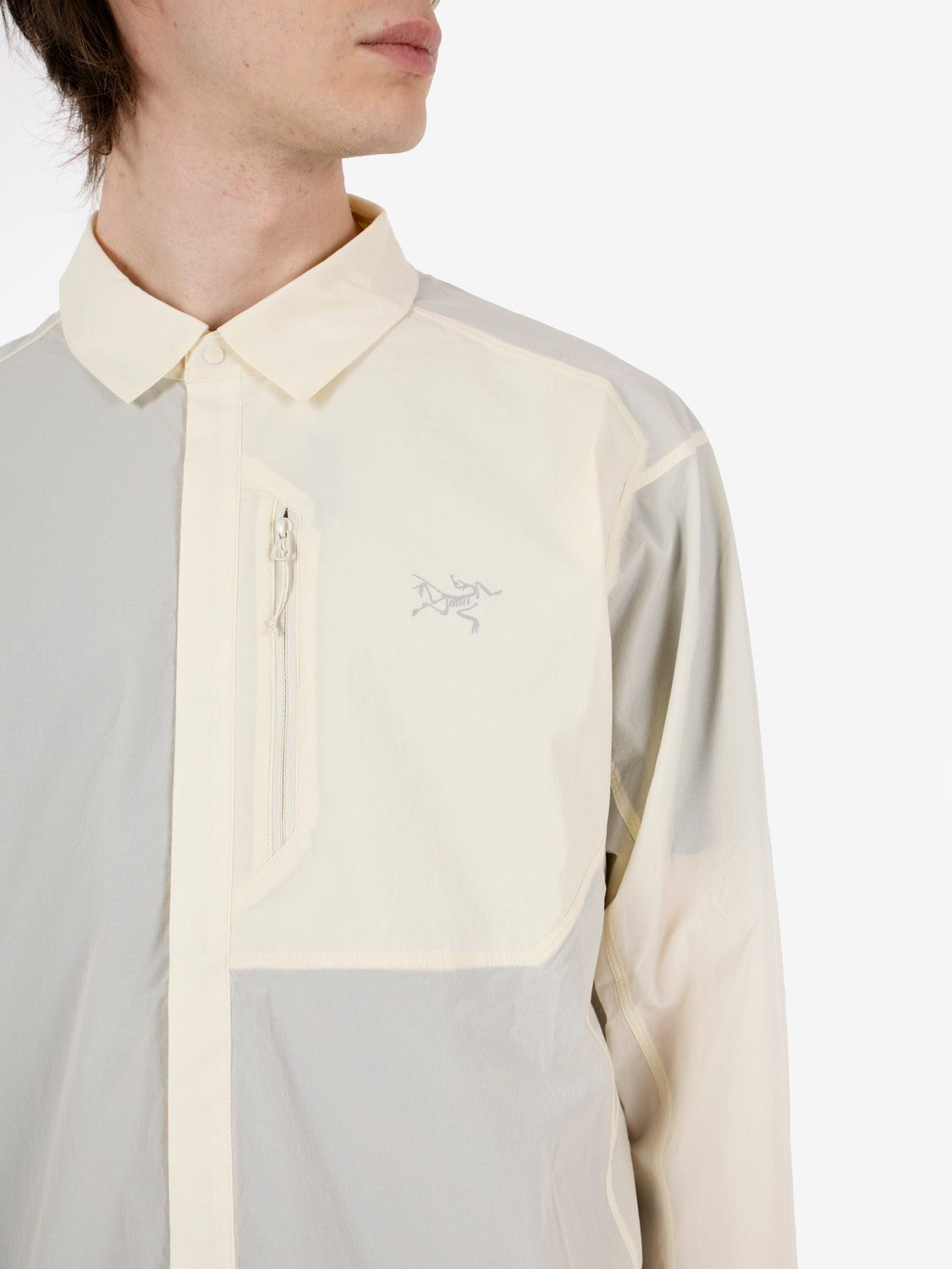 Ossa overshirt M sea salt