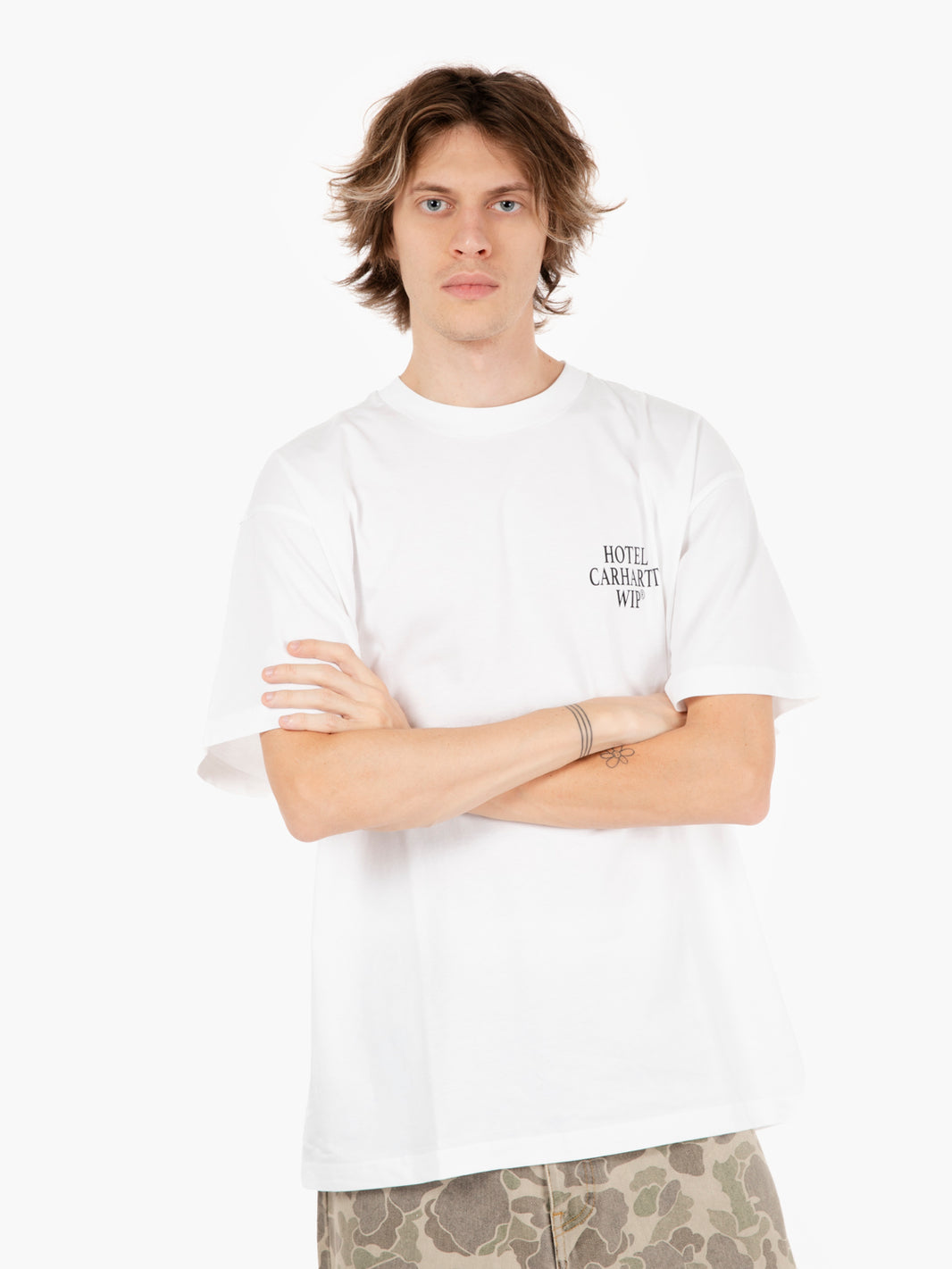 S/S Hotel keys t-shirt white / black