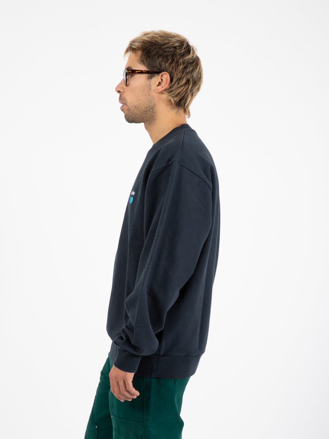 Felpa Cohen Pixel Heart navy